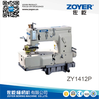 ZY 1412P Zoyer 12- إبرة مسطحة السرير سلسلة مزدوجة غرزة آلة الخياطة