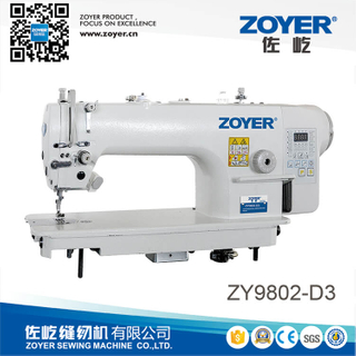 ZY9802-D3 Zoyer Drive Drive Auto Trimmer Lockstitch آلة الخياطة (إبرة مواد تغذية)