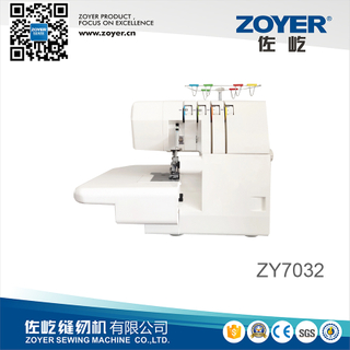 ZY-7032 ماكينة خياطة الاوفرلوك المنزلية متعددة الوظائف